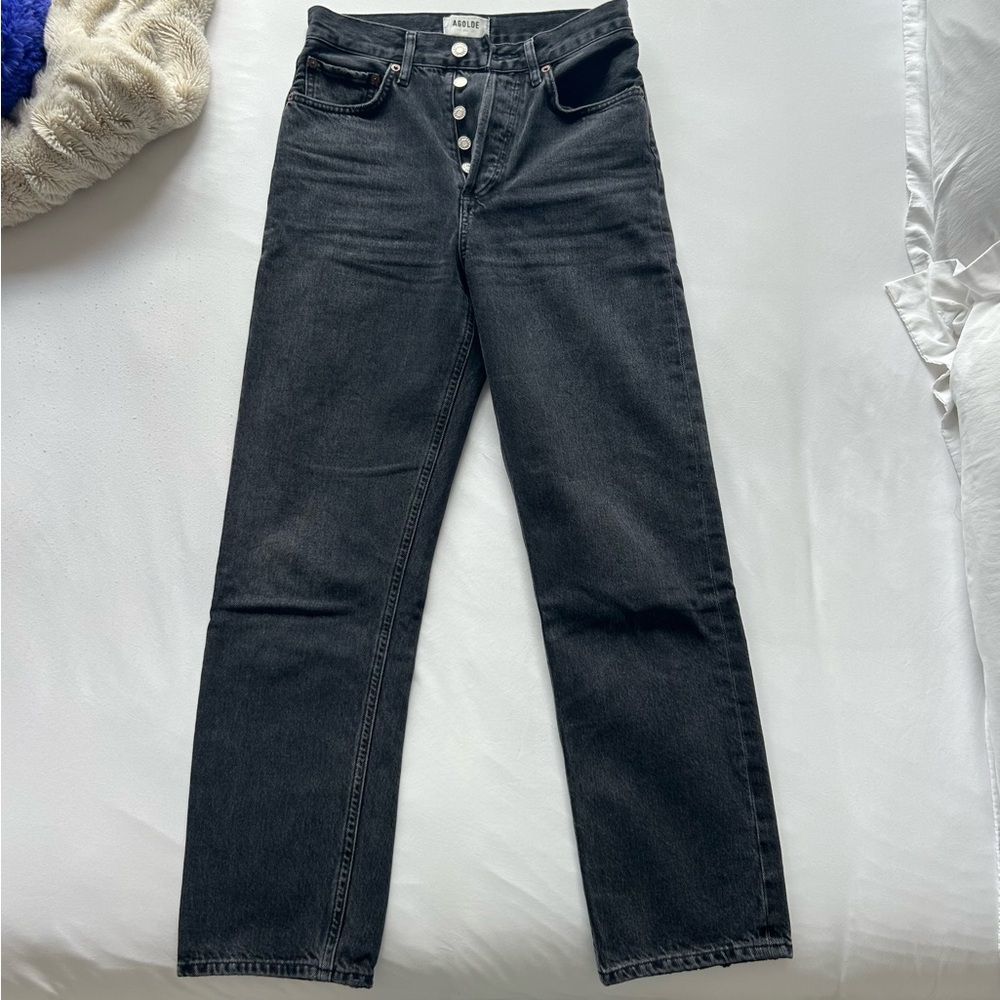 Agolde 90's Mid Rise Loose in Photogram - Picture 5 of 8